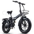 E Bike 750W Elektro fahrrad 48V 18Ah E-Mountainbike 20 Zoll E Citybike 25km/h