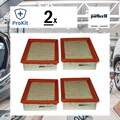 2x ORIGINAL® Purflux A1114-2 Luftfilter passend für VW POLO LUPO I CADDY II