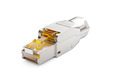 10x RJ45 Netzwerkstecker Cat 8 Cat.8.1 AWG22 Cat7a Ethernet LAN werkzeuglos