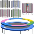 Trampolin Ersatzteile Netz Randabdeckung 6/8 Stangen für Ø 244 305 366 397 427cm