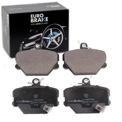 EUROBRAKE BREMSBELÄGE SATZ VORDERACHSE PASSEND FÜR SMART CABRIO CITY-COUPE