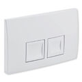 Geberit Betätigungsplatte Delta50 neu D35 für UP100 weiß-alpin WC Drückerplatte