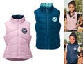 Reitweste Steppweste Weste Kinder Mädchen Reitjacke Bodywarmer mit Taschen