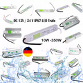 DC 12V 24V Netzteil LED Trafo  wasserdicht LED-Treiber IP67 15W-300W Netzteil
