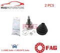 GELENK ANTRIEBSWELLE PAAR VORNE WHEEL SIDE FAG 771 0472 30 2PCS A NEU