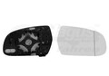 Spiegelglas Außenspiegel HAGUS VAN WEZEL 0338838 für AUDI A3 A4 B8 A5 8TA 8K2