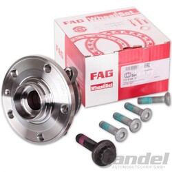 FAG RADLAGERSATZ RADNABE für AUDI QUATTRO TT A3 Q3 VW GOLF TIGUAN PASSAT 4MOTION