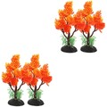 2 PCS Aquarienlandschaft Künstliche Wasserpflanzen Aquarium Dekoration Set