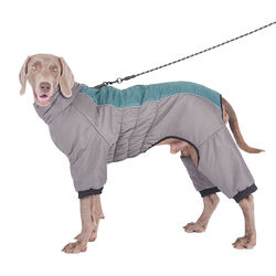 Wasserdichte Großer Hund Wintermantel Reflektierend Hundejacke Hundekleidung 6XL