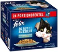 FELIX So gut wie es aussieht Katzenfutter nass in Gelee, Fisch Sorten-Mix, 4er