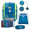 Scout Genius DIN - Schulranzen Set 4 tlg. mit Turnbeutel Deep Sea *NEU*
