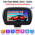 6+128GB 8 Kern Für Fiat 500X 334 2014-2020 Carplay Autoradio Android 13 NAVI DSP