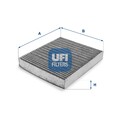 UFI Innenraumfilter 54.136.00 Aktivkohlefilter für FORD MONDEO 4 Turnier BA7 MAX