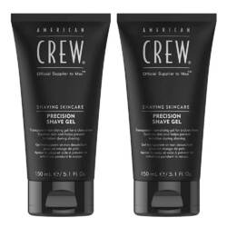 2 x American Crew Shaving Skincare Precision Shave Gel 150ml = 300ml