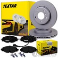 TEXTAR BREMSSCHEIBEN 312mm + BELÄGE VORNE passend für VW GOLF 8 CADDY 5 ARTEON