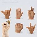 Lustig Nesselnde Katzen finger handschuhe HandMensch Kleines Fingers pielzeug