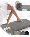 Badematte Badvorleger Hochflor Badteppich Duschvorleger Badeteppich Rutschfest