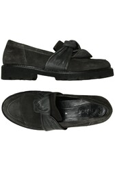 Gabor Halbschuh Damen Slipper feste Schuhe Gr. EU 37 (UK 4) Leder Grau #8pethgcmomox fashion - Your Style, Second Hand