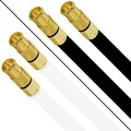 FRITZ!Box 6591 Cable Router Netzwerk Anschlusskabel Premium Kabel 8K UHD Gold