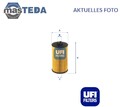 2506400 MOTOR ÖLFILTER UFI FÜR ALFA ROMEO 159 103KW