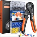 Crimpzangen Set 2000 Aderendhülsen 0,08-6mm² Sechskant Presszange
