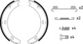 HELLA PAGID (8DA 355 050-301) Bremsbackensatz, Handbremse für MERCEDES