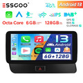 Android 13 DAB-In Audi Q5 Autoradio GPS Navi IPS CarPlay DSP 6+128G 4G SWC BT FM
