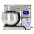 Knetmaschine Küchenmaschine, 5L Edelstahlschüssel, 6 Geschwindigkeiten + Pulse 2