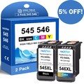 Druckerpatronen PG-545 XL CL-546 XL für Canon Pixma TS3150 TS3450 TR4550 MX495