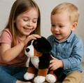 Berner Sennenhund Plüschtier 25cm weich realistisch Kuscheltier Kinder Hund