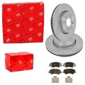 TRW BREMSSCHEIBEN 280mm + BELÄGE VORNE passend für HYUNDAI i20 + BAYON BC