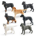 Tiere Spielsets Hundefiguren Beagle Actionfigur Boston Terrier bärtiges Modell