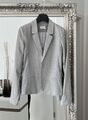 Kaffe Damen Blazer Gr. XS 34 grau