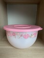 Tupperware Junge Welle Schüssel mit Deckel 2,5l Rosa Mit Motiv NEU