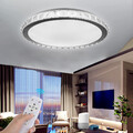 RGB Deckenlampe 40CM Kristall Aussehen Deckenleuchten Fernbedienung APP Dimmbar