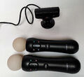 Original PlayStation 3 Move Motion Controller Twin Set + Kamera PS3 PS4