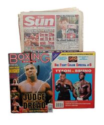 *HH* Rivista Box Boxe Boxing Monthly Judge Dread Tyson Vs Bruno 1996 Judgement