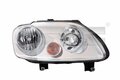 TYC 20-0760-05-2 Hauptscheinwerfer links für VW CADDY III Kasten/Großraumlimousi