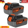 2X 18V 8,0 Ah Für BLACK+DECKER Akku Lithium BL2018 BL1318 BL4018 BL1518 LBXR20