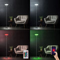 Smart Home RGB LED Steh Leuchte Alexa Google Decken Fluter Fernbedienung dimmbar