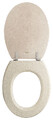 WC-Sitz Granit Sanwood 44 x 36 cm Steinoptik Toiletendeckel Klodeckel Klobrille