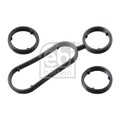 1x Dichtungssatz, Ölkühler FEBI BILSTEIN 103456 passend für AUDI SEAT SKODA