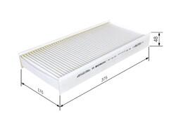 BOSCH Innenraumfilter 1 987 432 206 Partikelfilter für PROACE CITROËN SCUDO FIAT