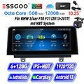 DAB+ Android 13 Autoradio GPS Navi 4+64G Für BMW F30 F31 F32 F33 F34 F35 F36 NBT