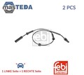 170429 ABS SENSOR DREHZAHLFÜHLER VORNE FEBI BILSTEIN 2PCS FÜR BMW 3,4,1,2,F31