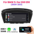 für BMW E60 E61 E90 E91 CCC 8.8'' Android 13 Autoradio CarPlay GPS Navi USB WIFI