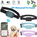 Mini Haustier GPS Locator Tracker Wasserdicht Tracking Hund Katze Halsband Anti-Verloren