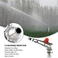 2" 360° Regner Sprinkler Rasensprenger Impulsregner Kreisregner Sprühregner