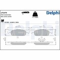 DELPHI Bremsbelagsatz, Scheibenbremse LP2479 für DACIA RENAULT SMART