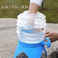 Zusammenklappbarer Wasserbehälter für Bier mit Wasserhahn zum Klettern,